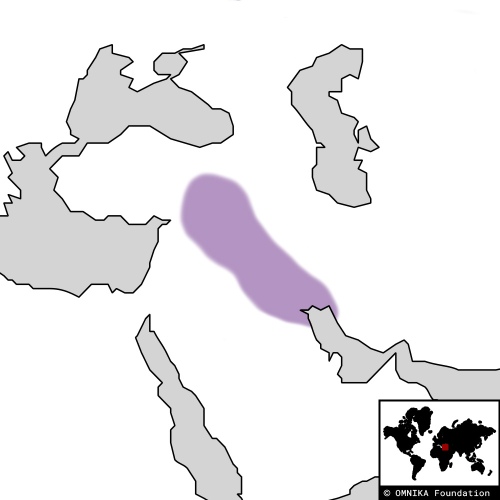 Mesopotamia - Historical Region - OMNIKA Maps